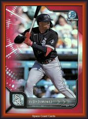 Eloy Jimenez [Red] Baseball Cards 2022 Bowman Chrome Prices