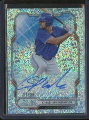 Chad Spanberger [Speckle] #CSP Baseball Cards 2019 Bowman Sterling Prospect Autographs Prices