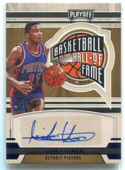 Isiah Thomas [Blue] Basketball Cards 2021 Panini Chronicles Hall of Fame Autographs Prices