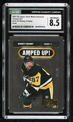 Sidney Crosby [Gold] #AU-30 Hockey Cards 2021 Skybox Metal Universe Amped Up Prices