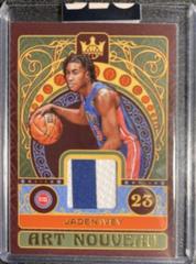 Jaden Ivey [Prime] #AN-JID Basketball Cards 2022 Panini Court Kings Art Nouveau Prices