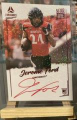 Jerome Ford [Red] #YSR-JFO Football Cards 2022 Panini Luminance Year One Signatures RPS Prices