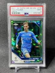 Cole Palmer [Green] Soccer Cards 2021 Topps Chrome Sapphire UEFA Champions League Prices