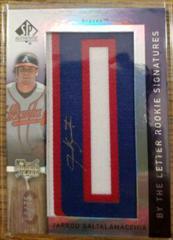 Jarrod Saltalamacchia [Letter Patch Autograph] #158 Baseball Cards 2007 SP Authentic Prices