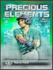 Harry Ford [Green] Baseball Cards 2023 Bowman Platinum Precious Elements Prices