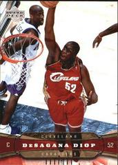 DeSagana Diop #27 Basketball Cards 2004 Upper Deck Prices