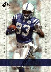 Qadry Ismail #25 Football Cards 2002 SP Legendary Cuts Prices