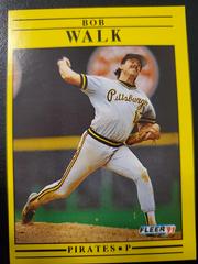 Bob Walk #54 Baseball Cards 1991 Fleer Prices