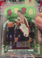 Jaime Jaquez Jr. [Green Crystal FOTL] #40 Basketball Cards 2023 Panini Crown Royale Prices