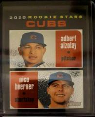 Nico Hoerner, Adbert Alzolay [Chrome] Baseball Cards 2020 Topps Heritage Prices