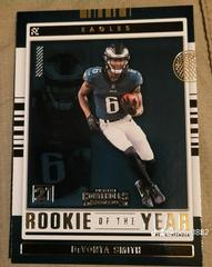 DeVonta Smith #ROY-DSM Football Cards 2021 Panini Contenders Rookie of the Year Prices