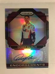 Denny Hamlin [Silver Mosaic] #E-DH Racing Cards 2020 Panini Prizm Nascar Endorsements Autographs Prices