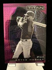 Bryce Harper [Purple Mojo] #24 Baseball Cards 2022 Panini Chronicles Titan Prices