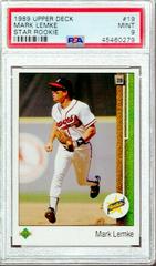 Mark Lemke [Star Rookie] #19 Baseball Cards 1989 Upper Deck Prices