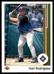 Ivan Rodriguez #44 Baseball Cards 2002 UD Authentics Prices