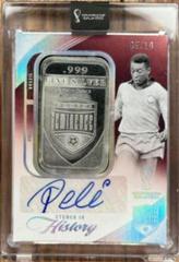 Pele Soccer Cards 2022 Panini Eminence FIFA World Cup Etched in History Autographs Prices