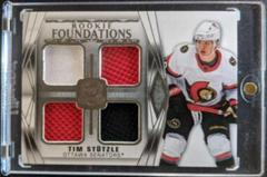 Tim Stutzle [Patch] Hockey Cards 2020 Upper Deck The Cup Foundations Quad Jersey Prices