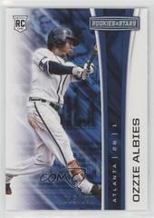 Ozzie Albies [Holo Silver] #8 Baseball Cards 2018 Panini Chronicles Rookies & Stars Prices
