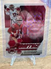 Brock Purdy [White] #M-4 Football Cards 2023 Panini Mosaic Montage Prices