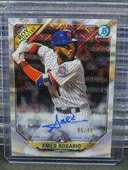 Amed Rosario [Green Refractor] #CRA-AR Baseball Cards 2018 Bowman Chrome Rookie Autographs Prices
