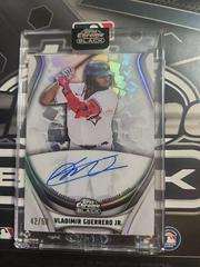 Vladimir Guerrero Jr. Baseball Cards 2023 Topps Chrome Black Ivory Autographs Prices