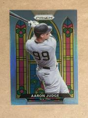 Aaron Judge [Carolina Blue] #SG-5 Baseball Cards 2021 Panini Prizm Stained Glass Prices