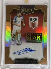 Christian Pulisic [Copper] #ES-CP Soccer Cards 2016 Panini Select Emerging Star Signatures Prices