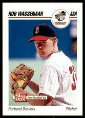 Rob Wassenaar #194 Baseball Cards 1992 Skybox AAA Prices