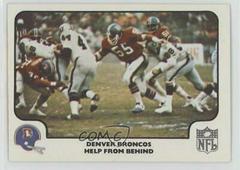 Denver Broncos [Help From Behind] #10 Football Cards 1977 Fleer Team Action Prices
