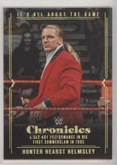 Hunter Hearst Helmsley #HHH-2 Wrestling Cards 2022 Panini Chronicles WWE It's All About the Game Prices