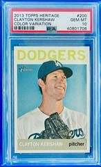 Clayton Kershaw [Color Variation] #200 Baseball Cards 2013 Topps Heritage Prices