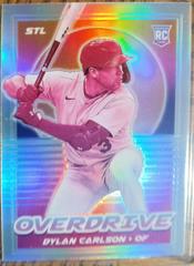 Dylan Carlson [Holo] #21 Baseball Cards 2021 Panini Chronicles Overdrive Prices