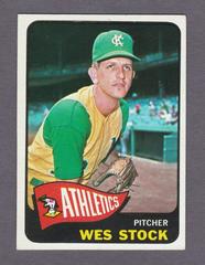 Wes Stock #117 Baseball Cards 1965 Topps Prices