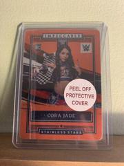 Cora Jade [Orange] Wrestling Cards 2022 Panini Impeccable WWE Stainless Stars Prices
