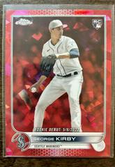 George Kirby [Red] #US290 Baseball Cards 2022 Topps Chrome Update Sapphire Prices