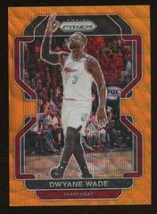 Dwyane Wade [Orange Wave] Basketball Cards 2021 Panini Prizm Prices