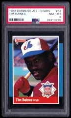 Tim Raines #62 Baseball Cards 1988 Panini Donruss All Stars Prices