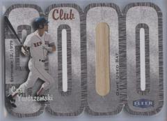 Carl Yastrzemski [Bat] Baseball Cards 2000 Fleer 3000 Club Prices