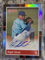 Angel Zerpa [Holo] #R88S-AZ Baseball Cards 2022 Panini Donruss Retro 1988 Signatures Prices