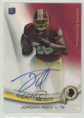 Jordan Reed #A-JRE Football Cards 2013 Topps Platinum Autograph Prices