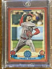 Shohei Ohtani [Red] #55 Baseball Cards 2019 Topps Gypsy Queen Prices