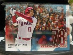 Shohei Ohtani Baseball Cards 2023 Topps Japan Edition Strength in Numbers Prices