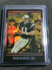 Drew Bledsoe [Gold Refractor] #7 Football Cards 2001 Bowman Chrome Prices