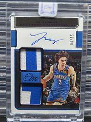 Josh Giddey [Purple] #RD-JGD Basketball Cards 2021 Panini One and One Rookie Dual Jersey Autographs Prices