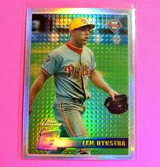 Len Dykstra [Refractor] #104 Baseball Cards 1996 Topps Chrome Prices