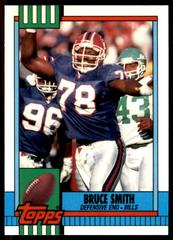 Bruce Smith #205 Football Cards 1990 Topps Tiffany Prices