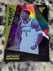 Anthony Edwards [Silver] #19 Basketball Cards 2022 Panini Flux Appeal Prices
