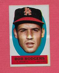 Bob Rodgers [Blank Back] Baseball Cards 1963 Topps Peel Offs Prices