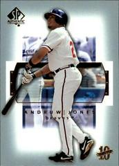 Andruw Jones Baseball Cards 2003 SP Authentic Prices
