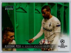 Alassane Plea [Green Refractor] #60 Soccer Cards 2020 Stadium Club Chrome UEFA Champions League Prices
